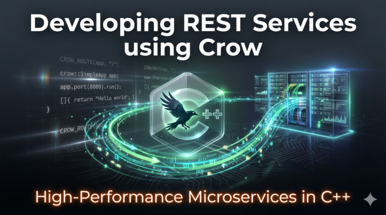 Developing RESTful services using Crow CPP