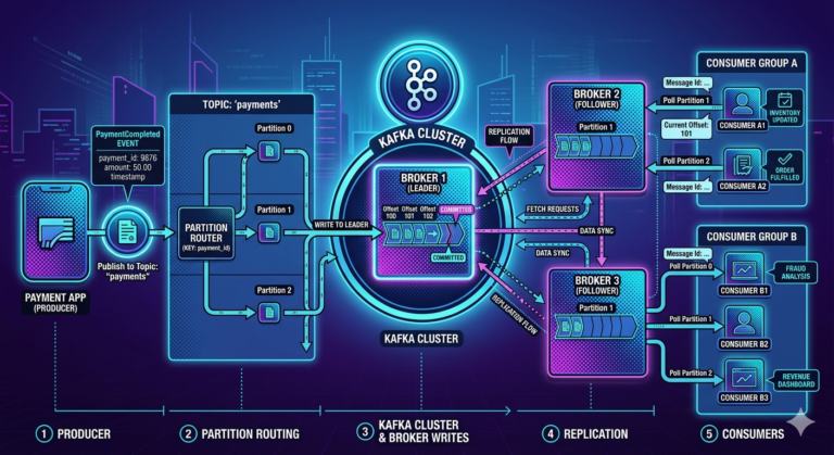 How Messages Flow Inside Kafka